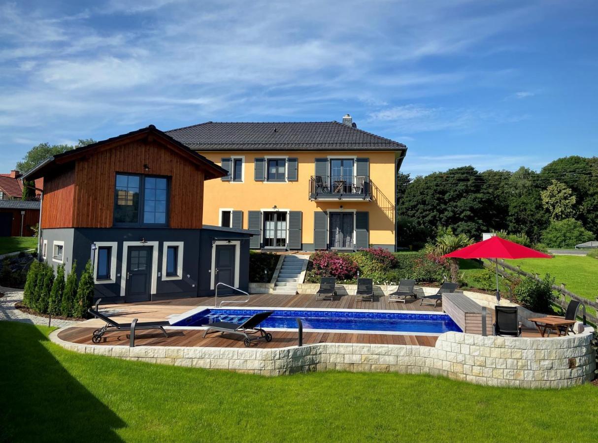 Landhaus Waltersdorf - Pool & Wellness Bad Schandau Buitenkant foto