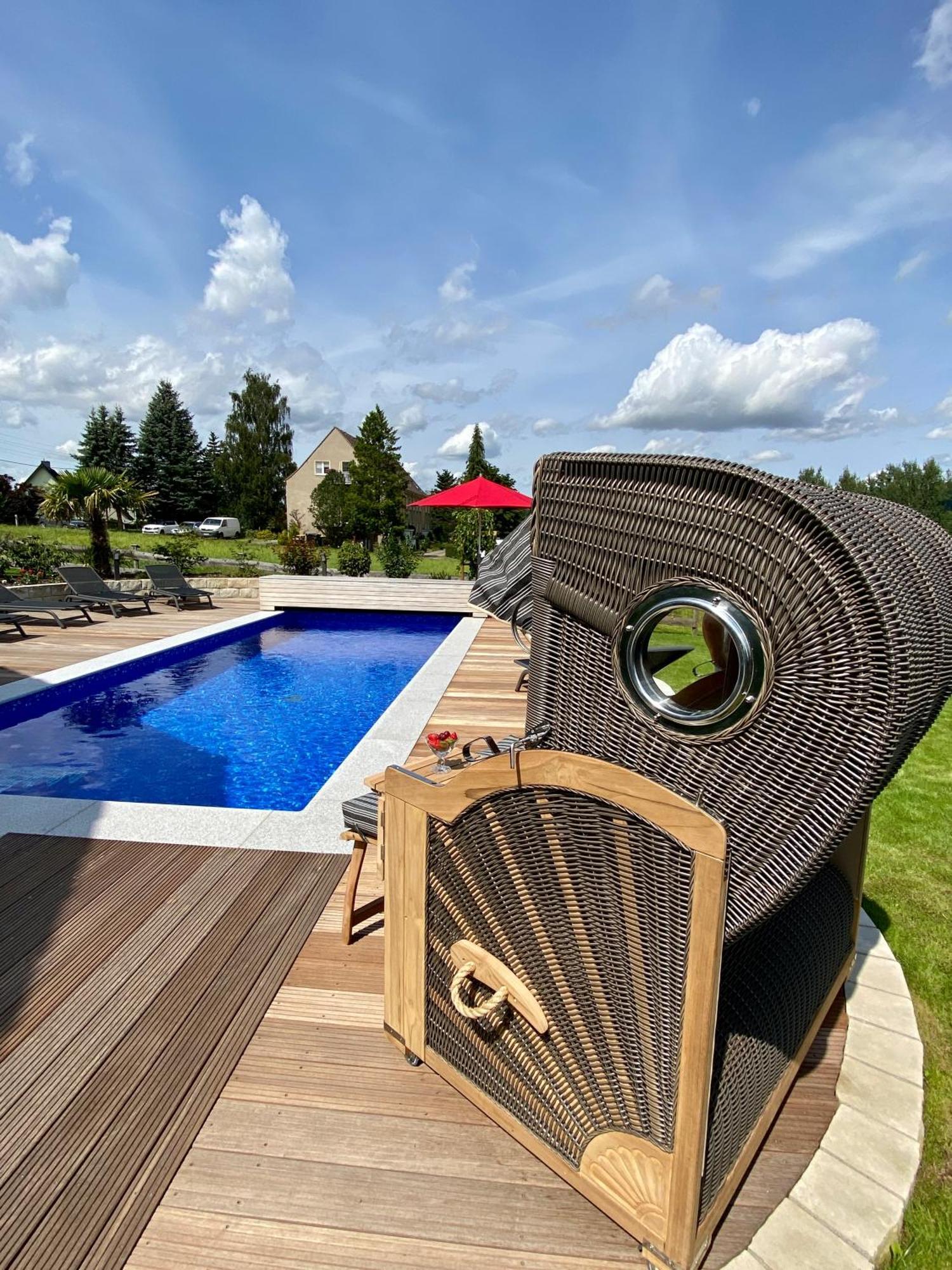 Landhaus Waltersdorf - Pool & Wellness Bad Schandau Buitenkant foto