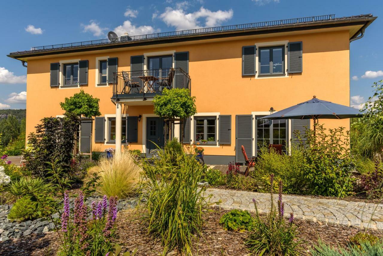Landhaus Waltersdorf - Pool & Wellness Bad Schandau Buitenkant foto
